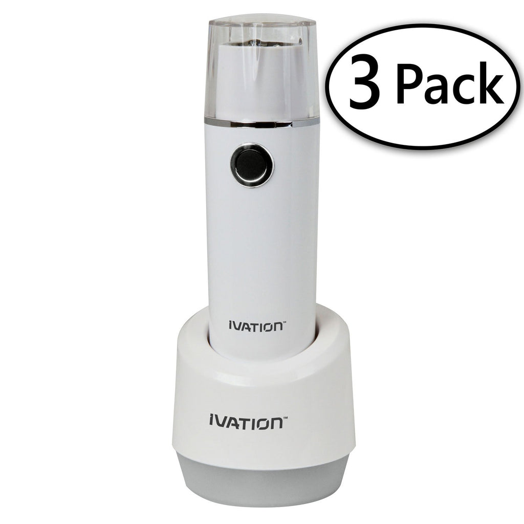 Ivation Emergency Lights for Home 6-LED Light & Torch - Handheld Power Failure Night Light - 3 Pack