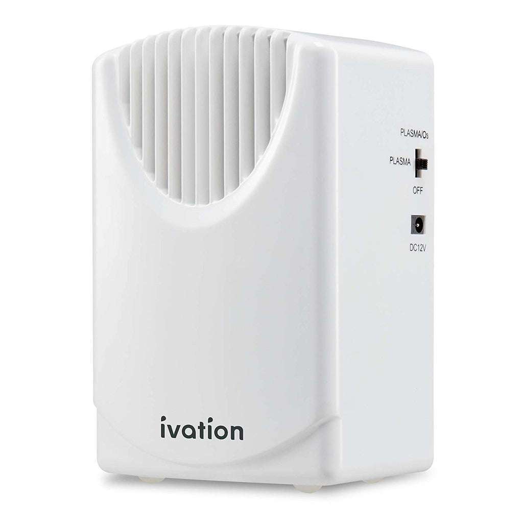 Ivation® Portable Ozone and Plasma Generator 300 mg/h with Home and Car Plug